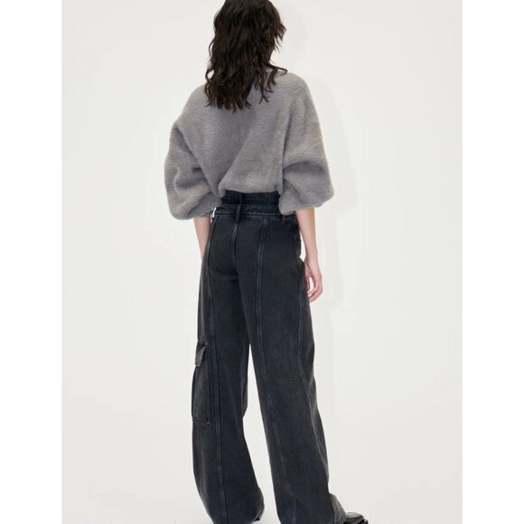 STINE GOYA Paul, 1909 Denim - Wide leg black jeans size 27 NWOT - Picture 2 of 13